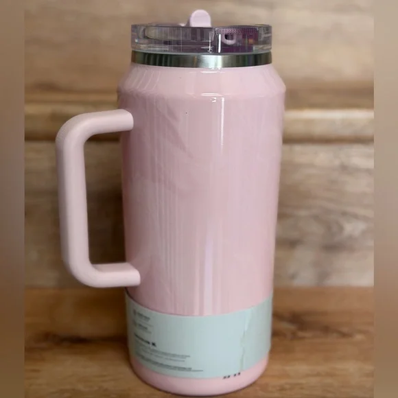 Stanley 64 oz Stainless Steel Quencher Pro Tour Tumbler Pink Amethyst Calacatta - Picture 3 of 10